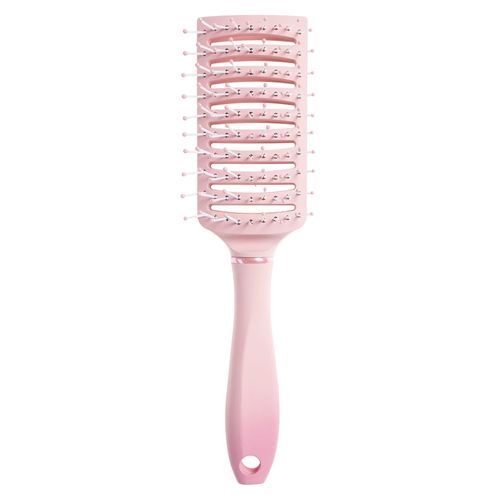 Cepillo de Cabello Studio 9 Rectangular Rosa Pastel