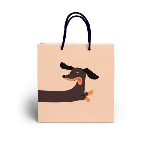 Bolsa de Regalo Simplicity Chica Animal Dog x 22 x 22 cm