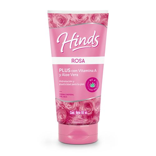 Crema para Manos Hinds Rosa Plus x 90 ml