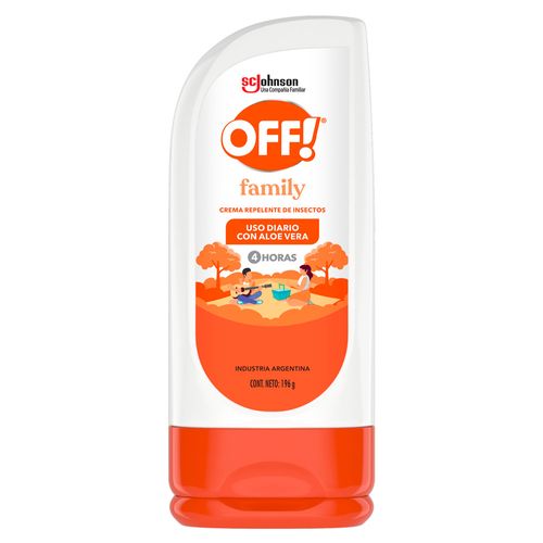 Repelente en Crema Off Family x 196 g