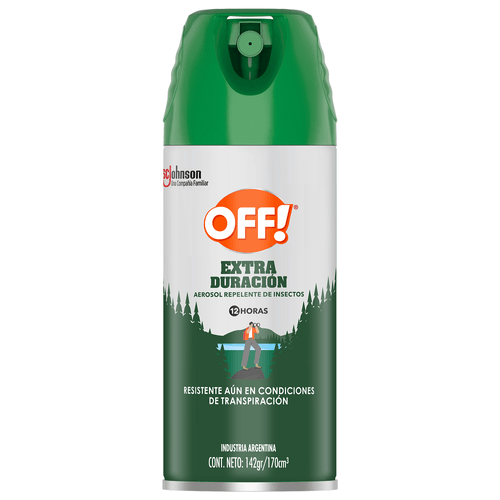 Repelente Off Extra Duración Aerosol x 170 g