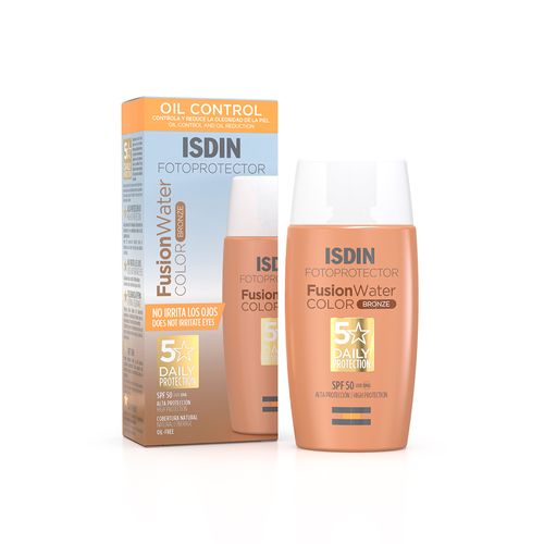 Fotoprotector Isdin Fusion Water Color Bronze SPF50+ x 50 ml