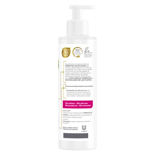 Acondicionador Dove Real Nutrición + Geranio x 300 ml