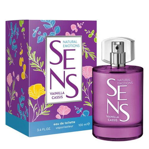 EDT Sens Natural Emotions Vainilla Cassis x 100 ml