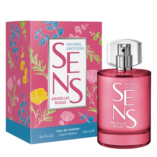 EDT Sens Natural Emotions Grosellas Rosas x 100 ml