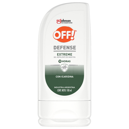 Repelente para Mosquitos OFF! Defense Extreme Gel x 100 ml