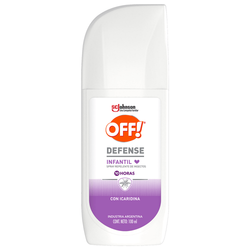 Repelente para Mosquitos Off Defense Infantil Spray x 100 ml