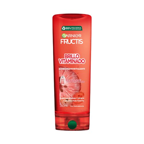 Acondicionador Garnier Fructis Brillo Vitaminado x 350 ml