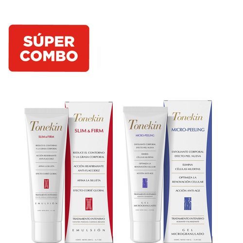 Combo Tonekin Micro-Peeling + Emulsión Reafirmante