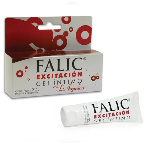 Lubricante en Gel Falic Excitación para uso íntimo x 22 gr