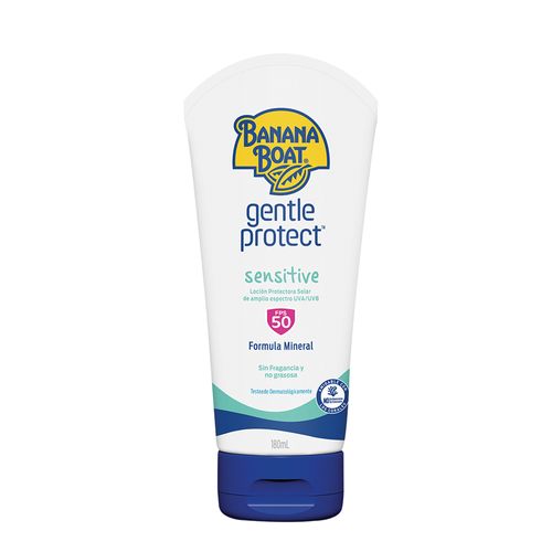 Protector Solar Banana Boat Gentle Protect Sensitive SPF50 x 180 ml