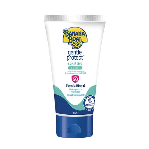 Protector Solar Banana Boat Gentle Protect Sensitive SPF50 x 60 ml