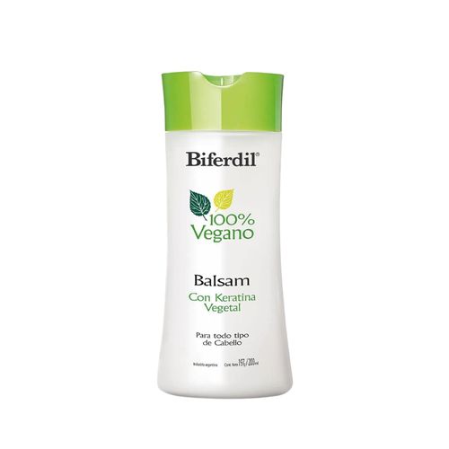 Bálsamo Biferdil 100 % Vegano con Keratina Vegetal x 200 ml