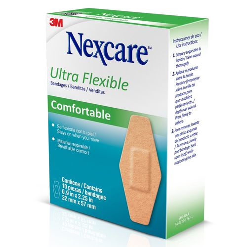 Apósito Nexcare Ultra Flexibles x 10 un