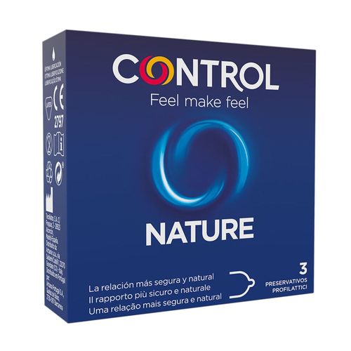 Preservativos Control Nature x 3 un