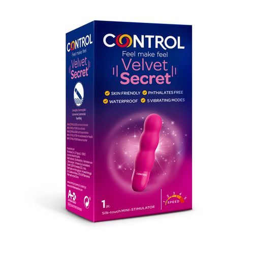 Mini Vibrador Control Velvet Secret