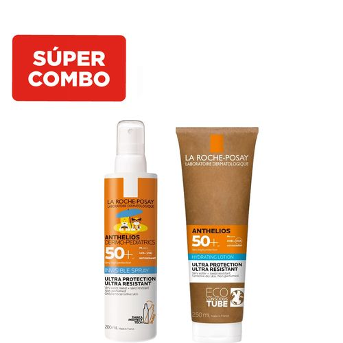 Combo La Roche Posay Protección Solar Corporal Anthelios FPS50+