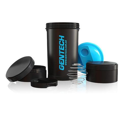 Vaso Mezclador Gentech Shaker Negro x 500 ml