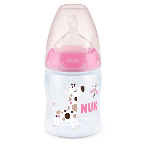 Mamadera NUK Control de Temperatura Jirafa x 150 ml