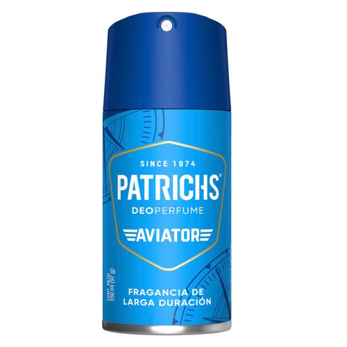 Desodorante Patrichs Aviator en Aerosol x 97 g