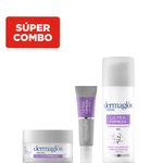 kit-facial-dermaglos-ultra-firmeza-crema-dia-noche-ojos