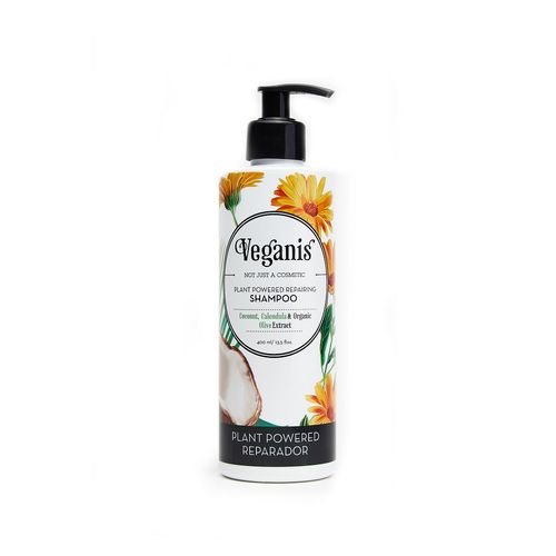 Shampoo Veganis Reparador de Coco, Calendula y Oliva x 400 ml