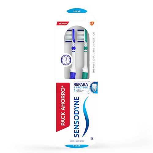 Cepillo Dental Sensodyne Repara y Protege x 2 un