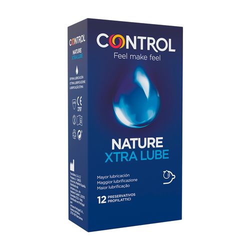 Preservativos Control Nature Xtra Lube x 12 un