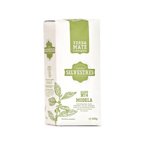 Yerba Mate Hierba Silvestre Compuesta N4 Modela x 500 g