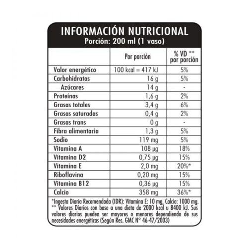 Leche de Almendras Cocoon Chocolate x 1 l