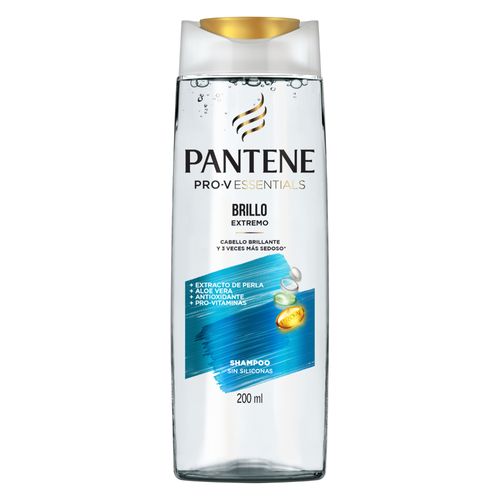 Shampoo Pantene Pro-V Essentials Brillo Extremo x 200 ml