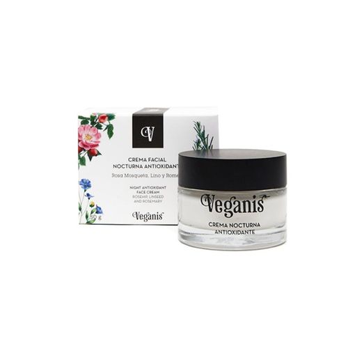 Crema Facial Veganis Nocturna Antioxidante x 50 ml