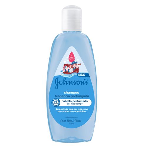 Shampoo para Niños Johnson's Fragancia Prolongada x 200 ml