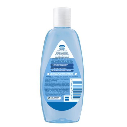Shampoo para Niños Johnson's Fragancia Prolongada x 200 ml