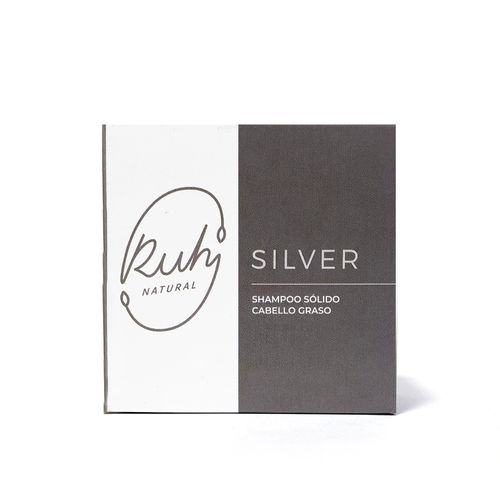 Shampoo Solido Ruh Natural Silver x 65 g