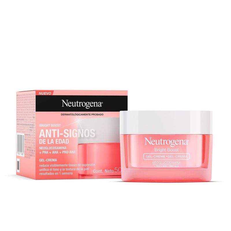 Neutrogena Bright Boost Gel-Crema Facial - Farmacity