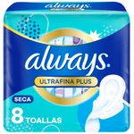 always-seca-ultrafina-toallas-8-unidades
