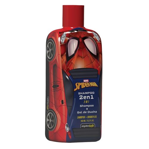 Shampoo Algabo Avengers Spiderman 2 en 1 x 450 ml