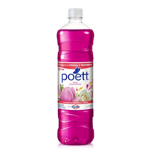 Limpiador Líquido Aromatizante Poett Flores de Primavera x 900 ml