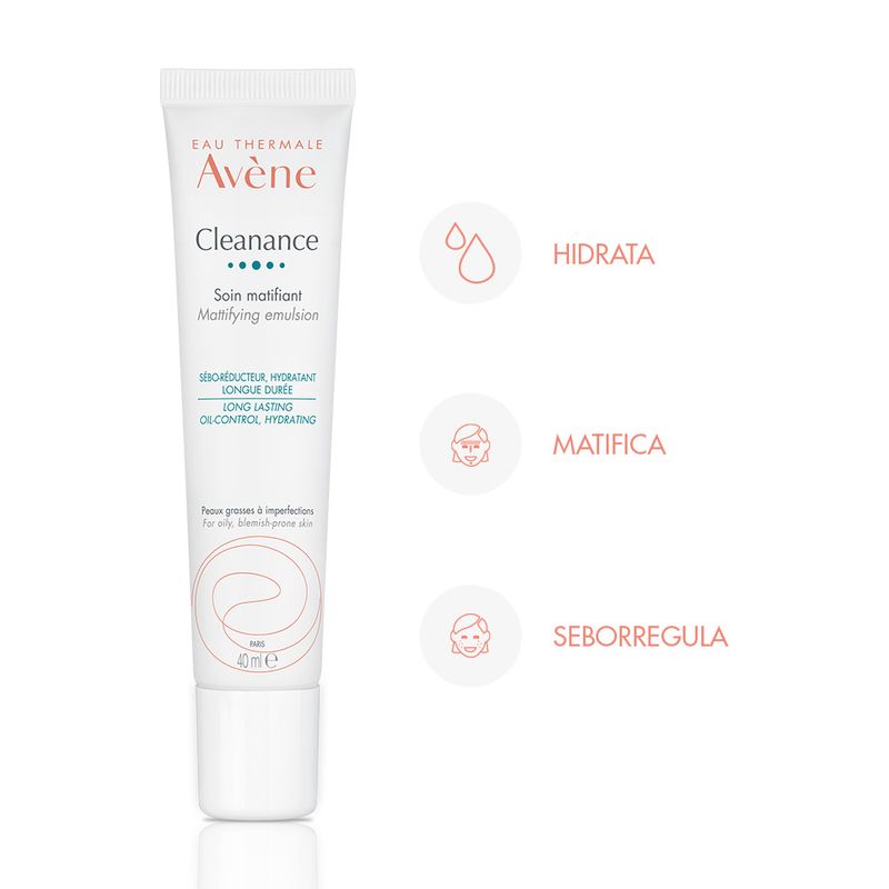 crema-facial-avene-cleanance-cuidado-matificante-40-ml