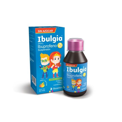 Ibulgia Ibuprofeno Suspensión 2% x 90 ml