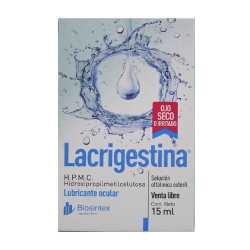 Lacrigestina Lagrimas Solución Oftálmica x 15 ml