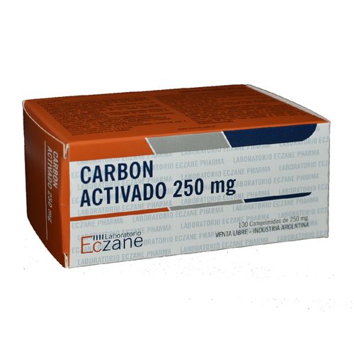 Carbón Activado Eczane x 100 Comp