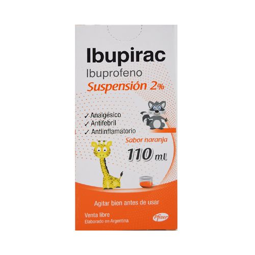 Ibupirac Ibuprofeno Suspensión 2% x 110 ml