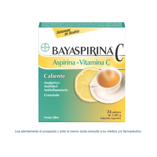 Bayaspirina C Caliente x 24 sobres