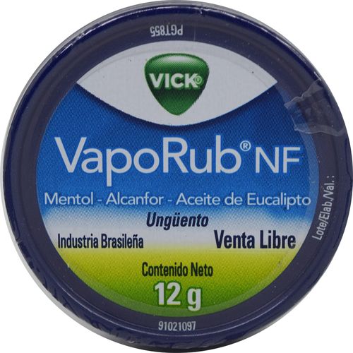 Vick Vaporub Ungüento Lata x 12 g