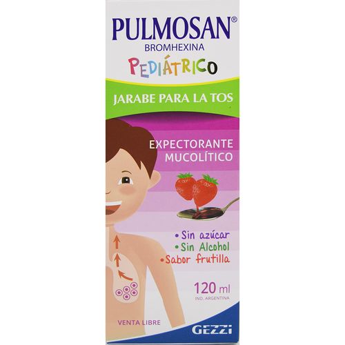 Pulmosan Pediátrico Jarabe para la Tos x 120 ml