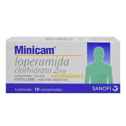 Minicam Loperamida x 10 Comp