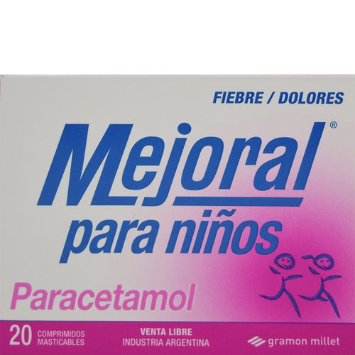 Mejoral Niños NF x 20 Comp