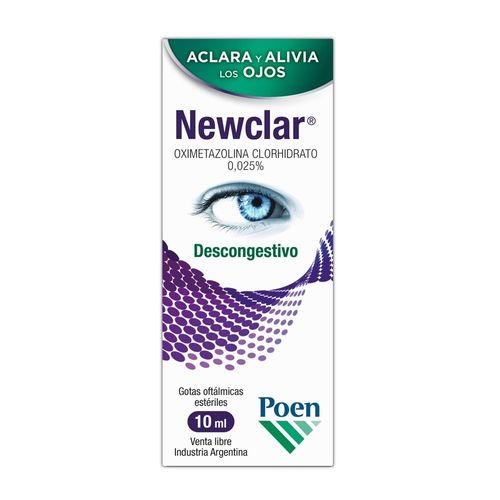 Newclar Solución Oftálmica Descongestiva x 10 ml